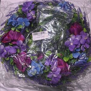 Vibrant Floral Wreath